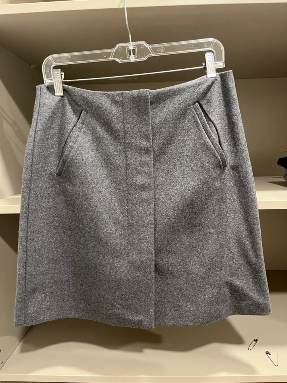 United Colors Of Benetton Grey Mini Skirt